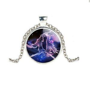 Gemini Zodiac Astrology Necklace new